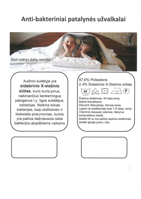 Anti-bacterial bed sheet